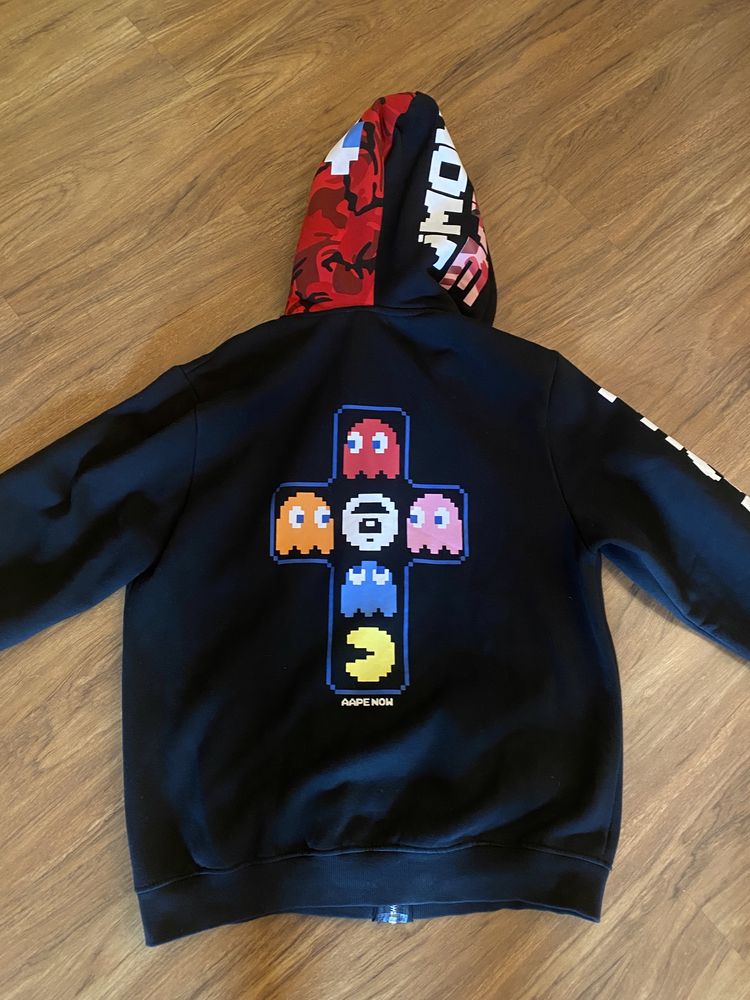 Зип-Худи Bape Aape Bathing Ape x Pac Man L-XL