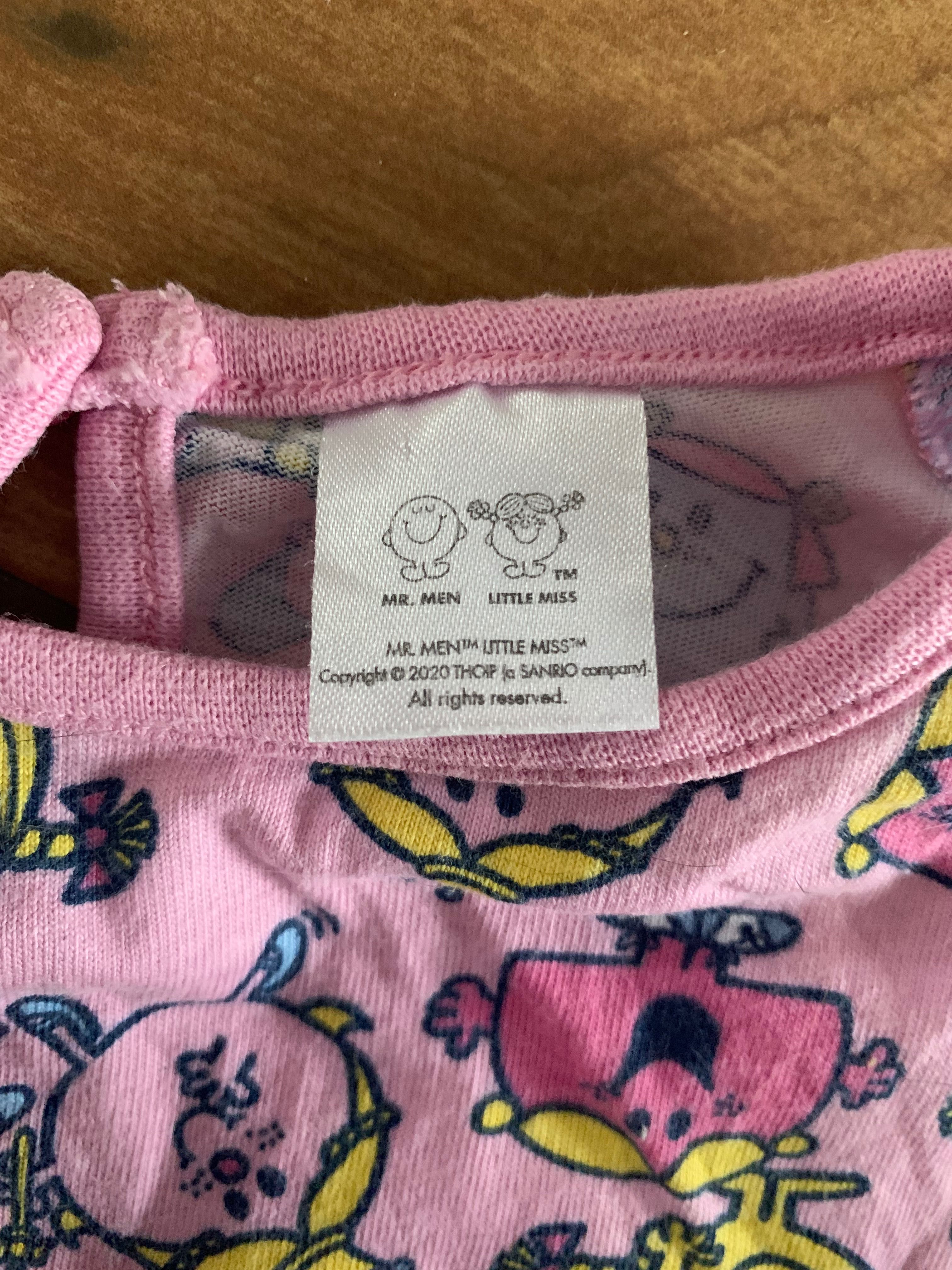 Little Miss - rampers dwupak, rozmiar 68