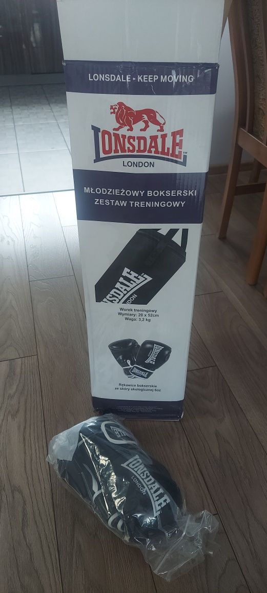 Młodzieżowy bokserski zestaw treningowy