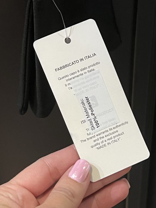 NEW COLLECTION sukienka czarna wizytowa r. M