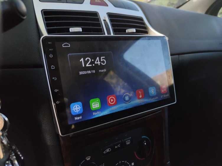 Rádio PEUGEOT 307 - Android 13  – 2 DIN GPS WIFI - Novo Garantia