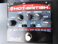 Radial Hot British distortion 9v