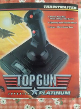 Joystick Platinum Top Gun (Produto Oficial).