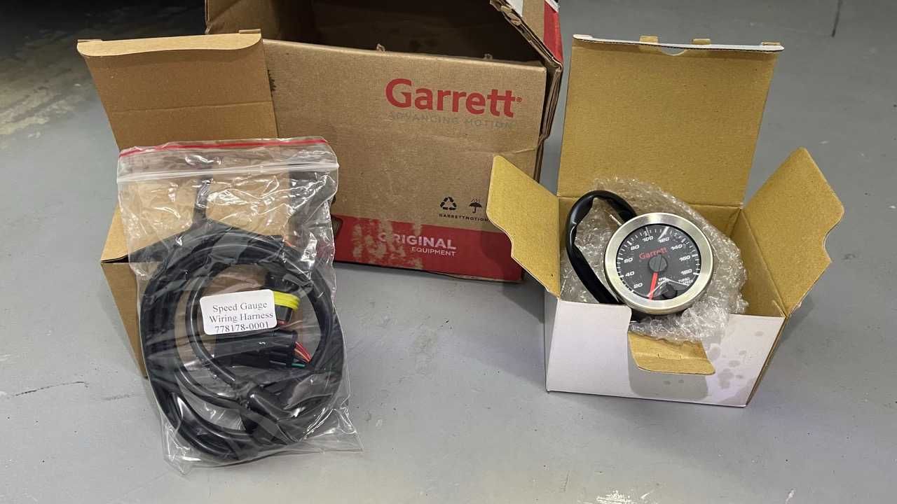 Garrett Speed Sensor Kit with Gauge for GTX Gen2 Turbocharger