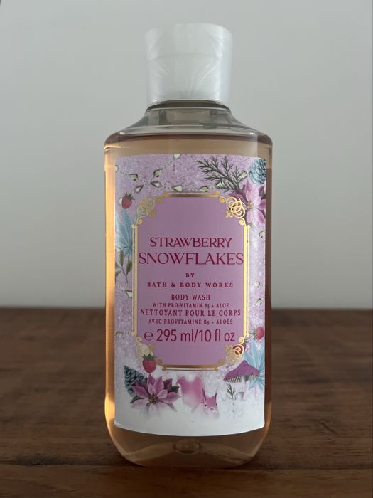 Strawberry Snowflakes - nowy żel pod prysznic Bath & Body Works 295 ml