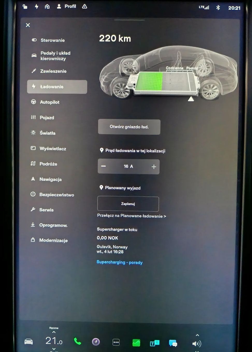 Tesla Model S P90DL+ 772KM 7-osobowa DARMOWE Ładowanie FREE SC01 BEZwypadkowy