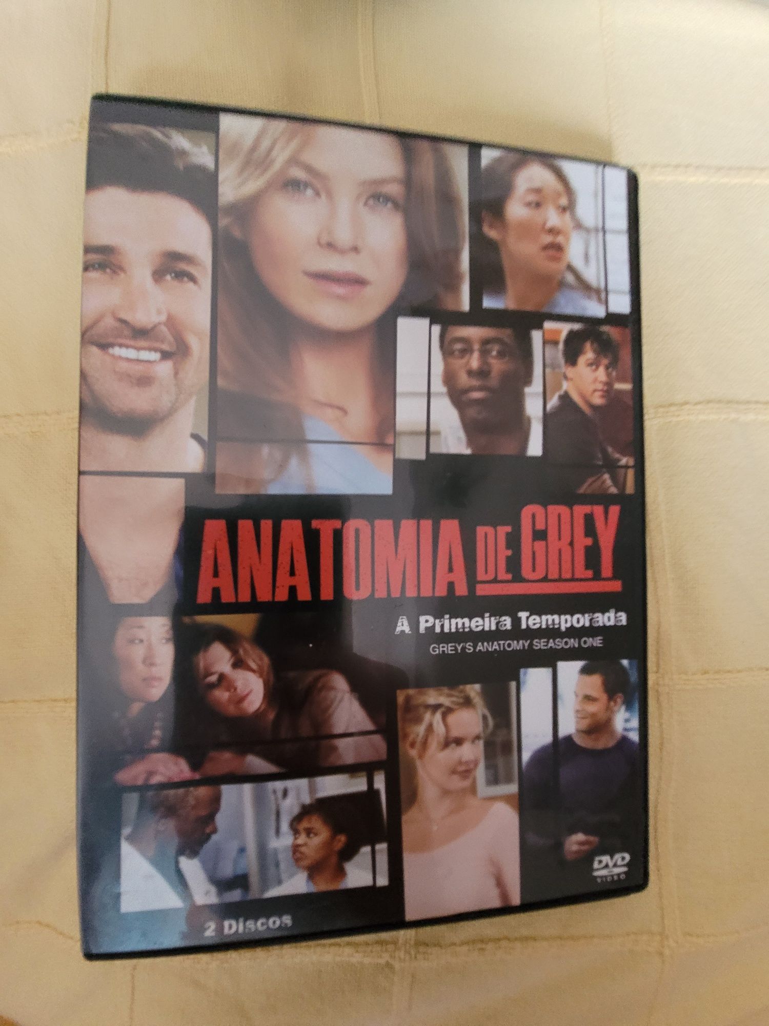 DVDs série Anatomia de Grey