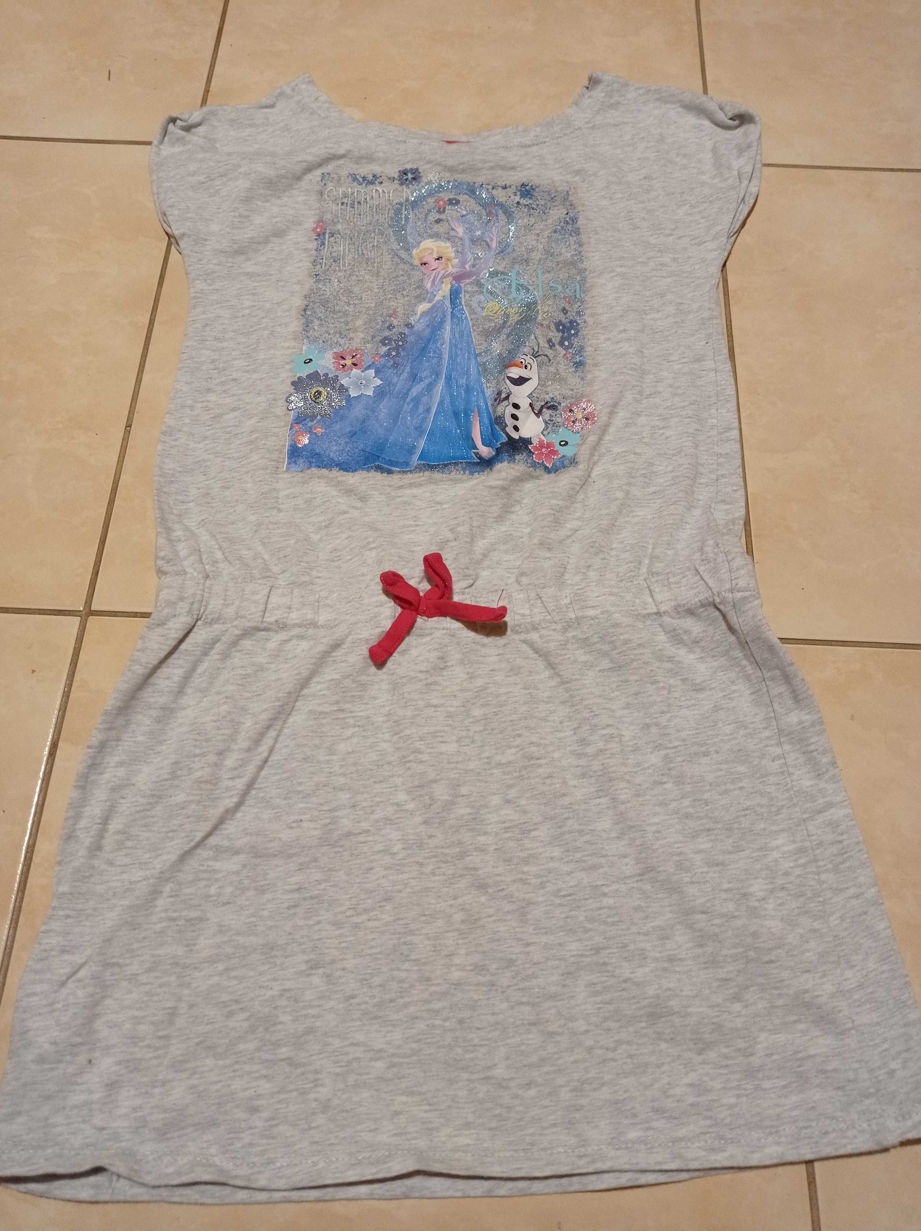 sukienka Frozen, Kraina Lodu, rozmiar 122