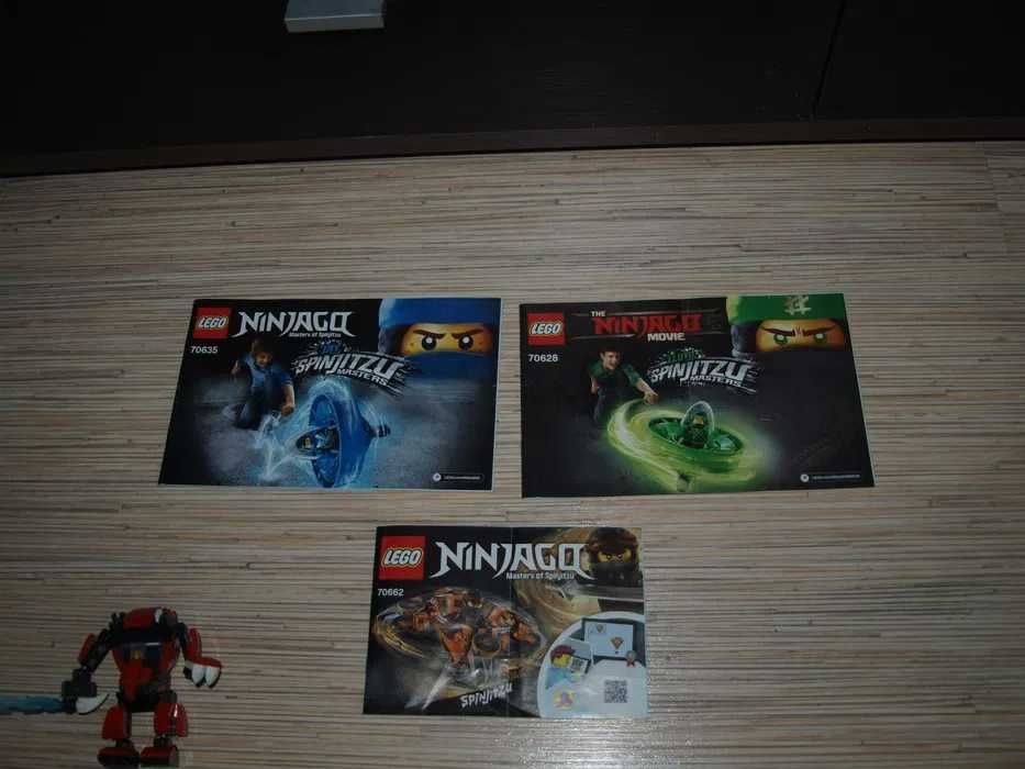 Zestaw klocki Lego Ninjago spinner!!