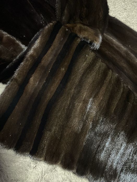 Шуба норкова довга