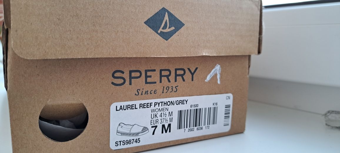 Еспадрільї жіночі 37р Sperry