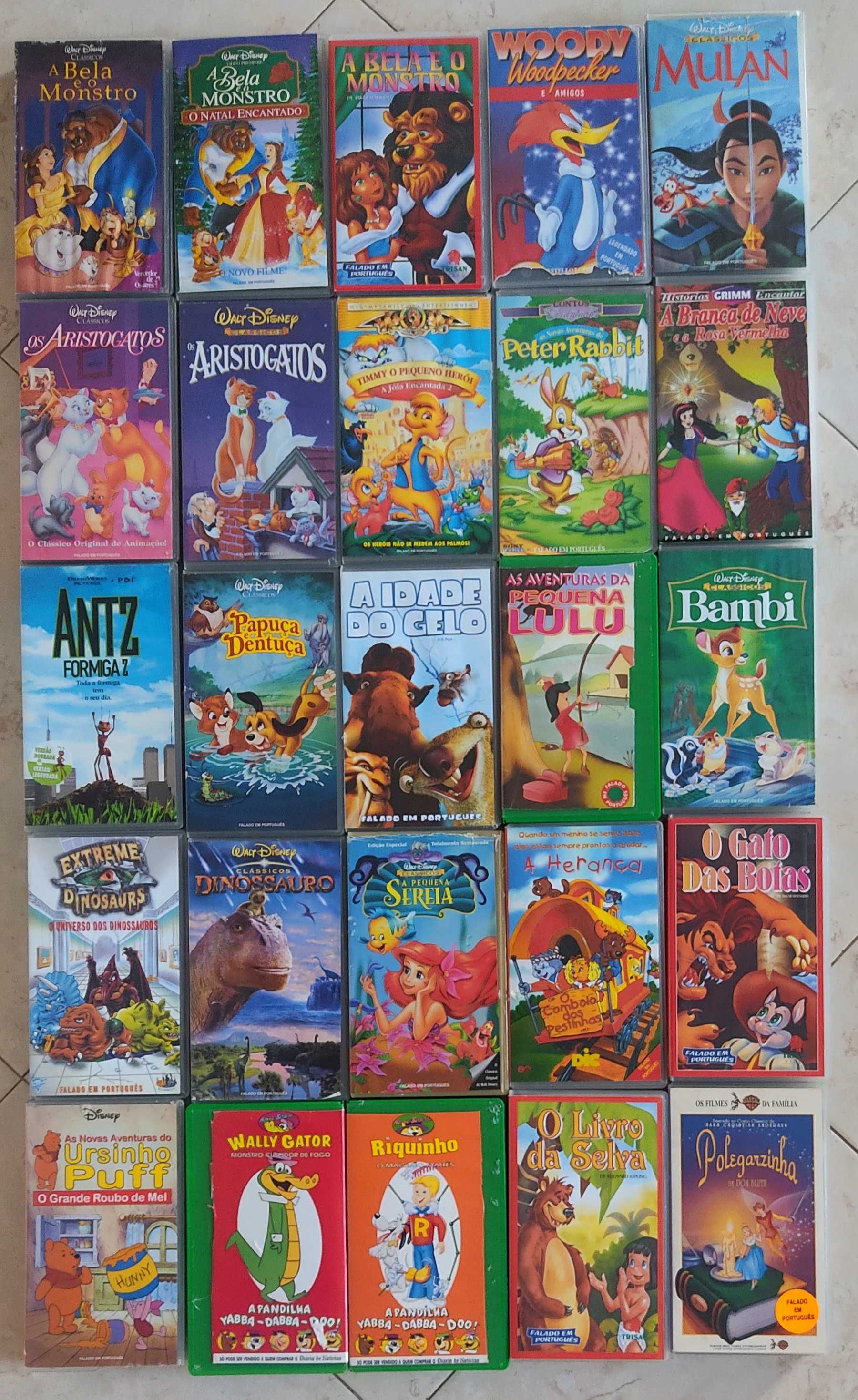 Colecção VHS Originais .. desde 0.50€