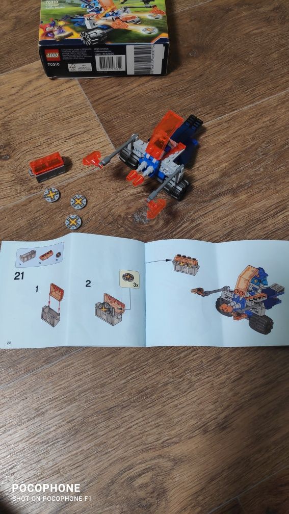 Конструктор LEGO NEXO KNIGHTS Королевский бой бластер 70310 Оригинал