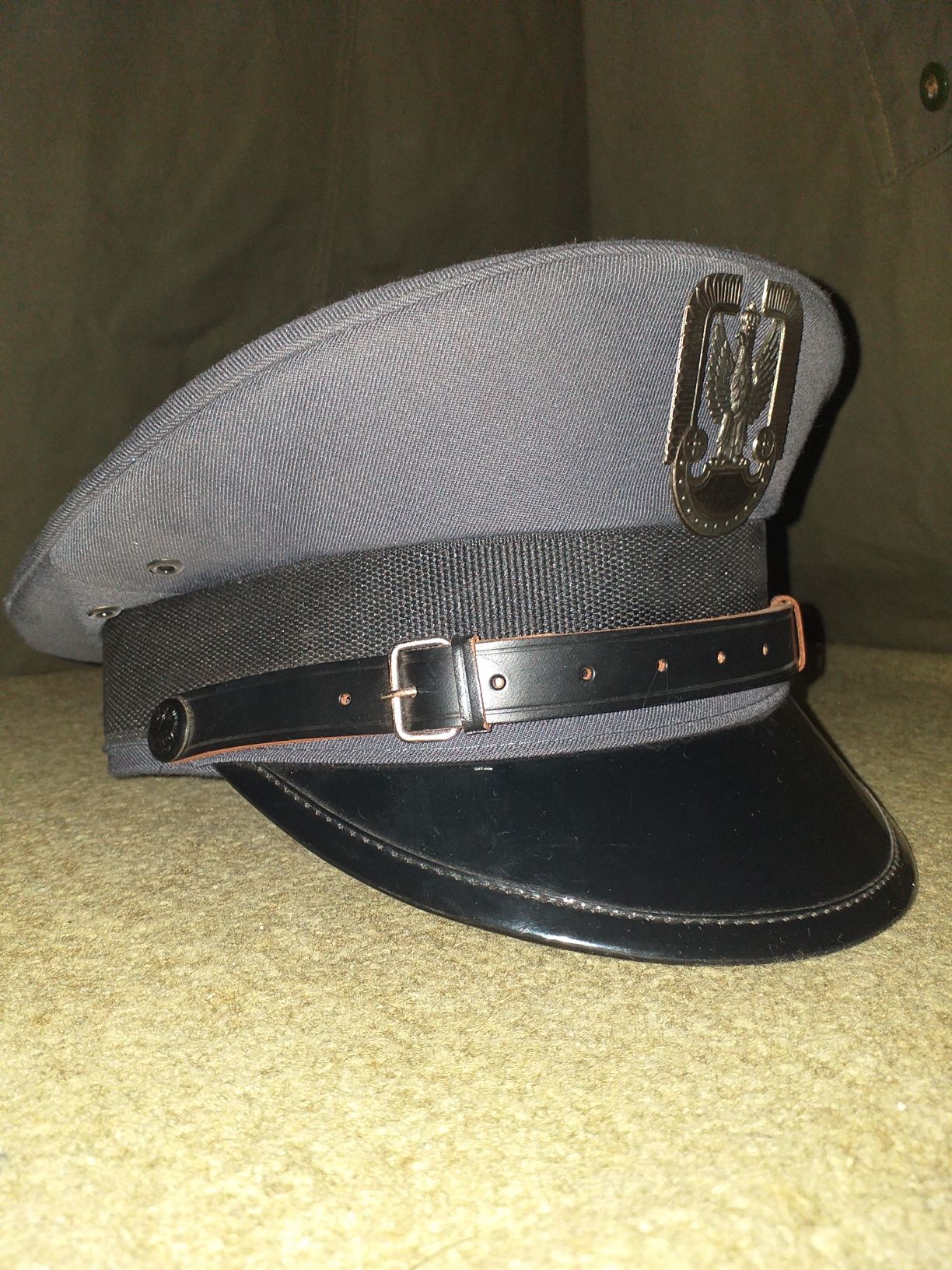 Lotnicza czapka wojskowa,WP,SP,militaria,kolekcje