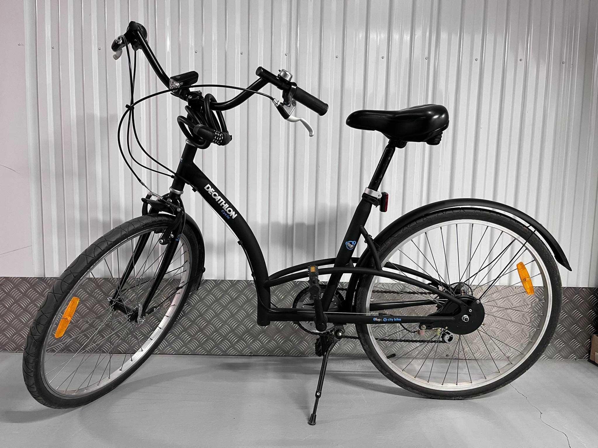 rower decathlon Elops city bike koła 26