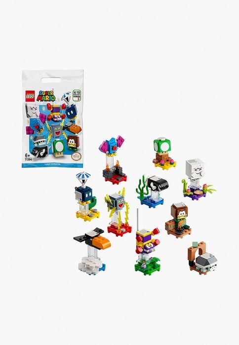 Lego Конструктор фігурки персонажів: серія 2,3 ( Лот 4 шт )