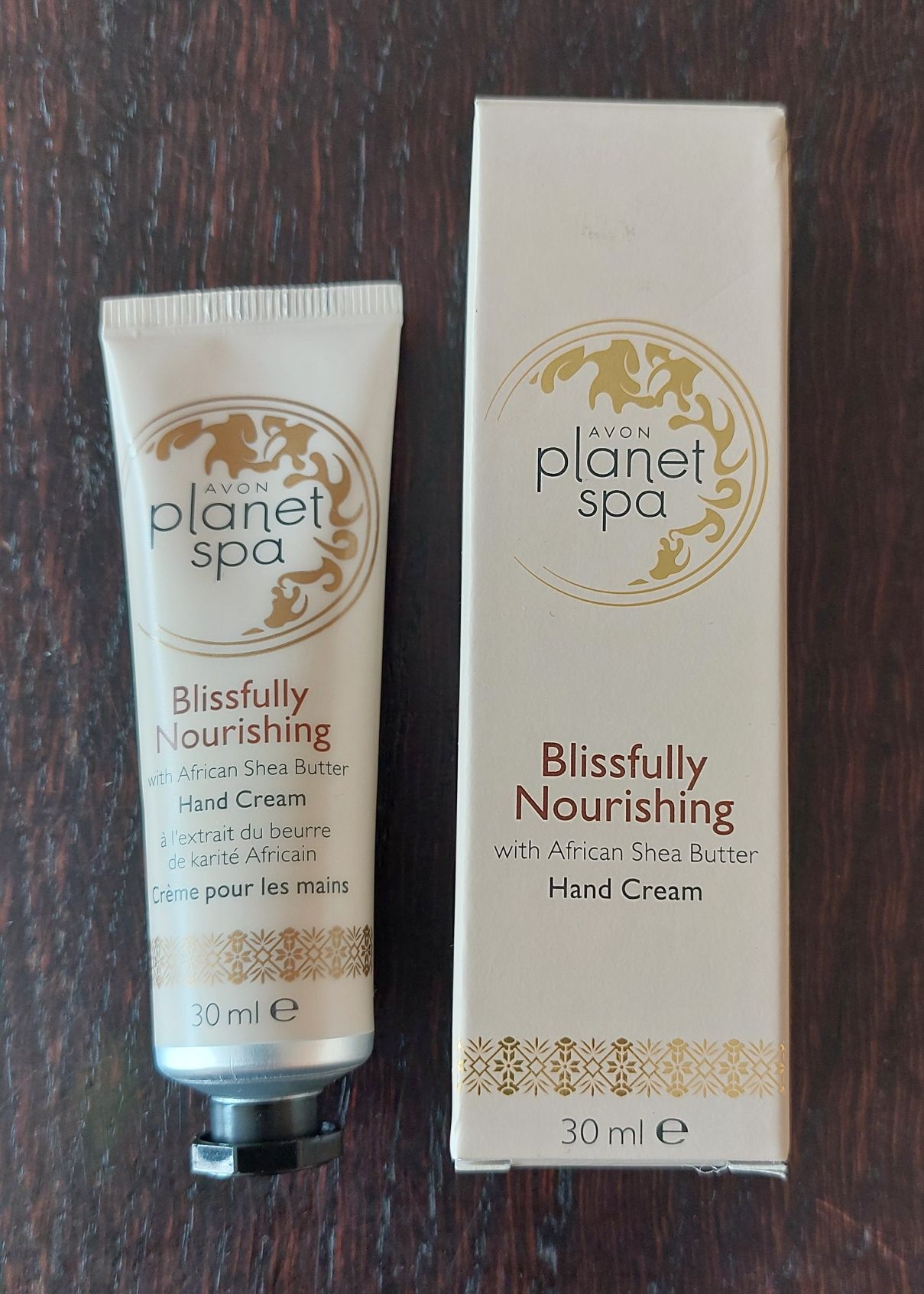Avon Planet Spa odżywczy krem do rąk z masłem shea