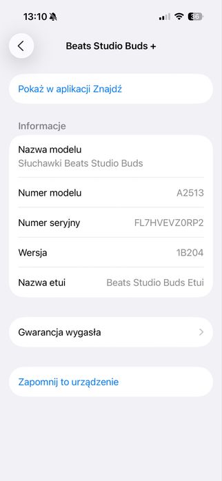 Beats Studio Buds Słuchawki