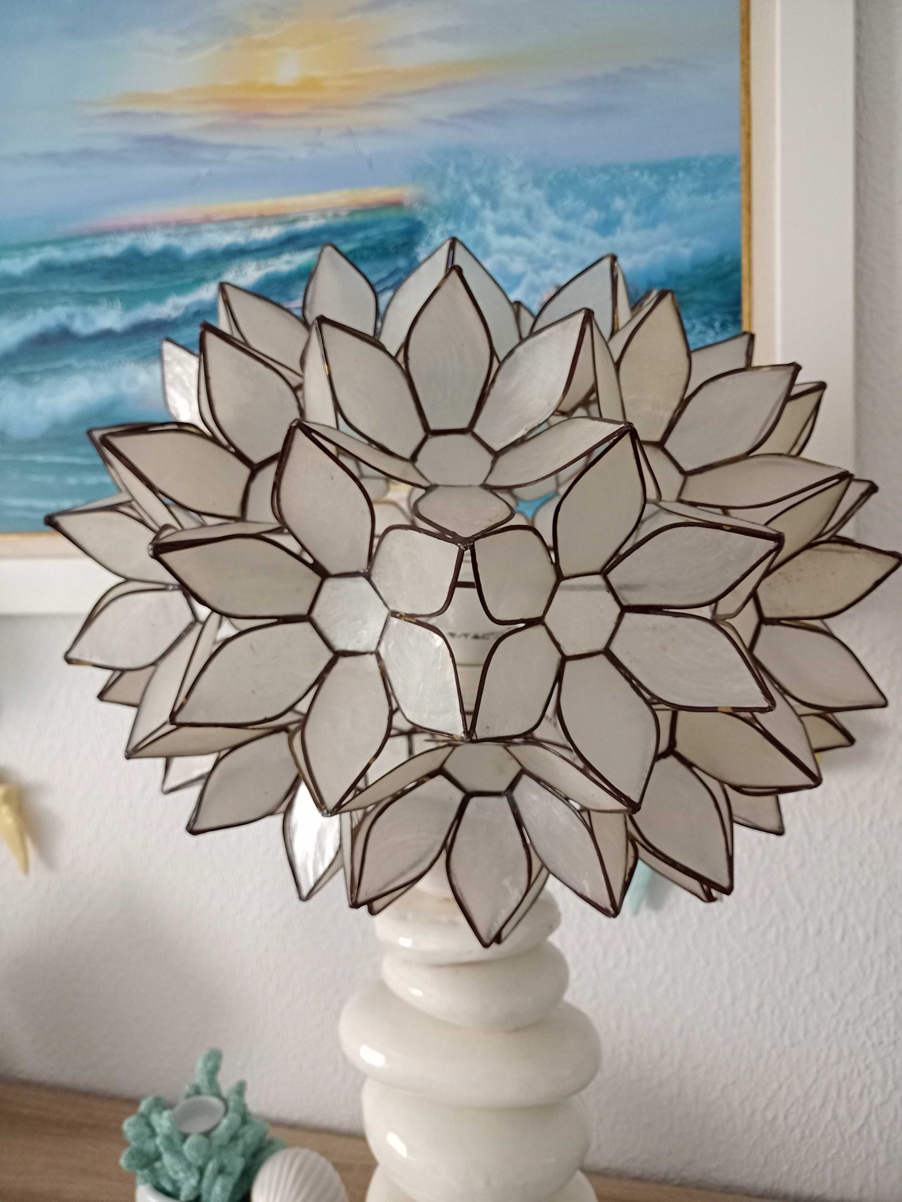 Candeeiro 80cm.Base cerâmica,abajour estrela.LER DESCRIÇÃO DO ANÚNCIO!
