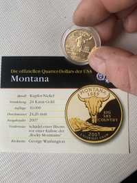 Quarter Dollar Gold