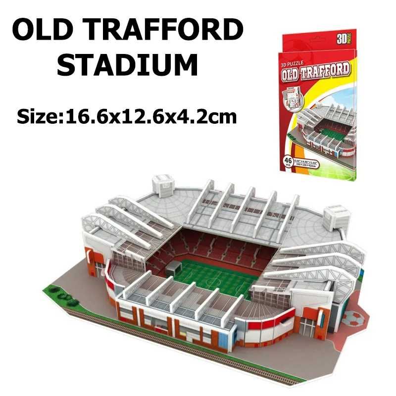 Mini Stadion Puzzle 3D Model - Old Trafford Manchester United