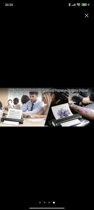 Impressora térmica compacta