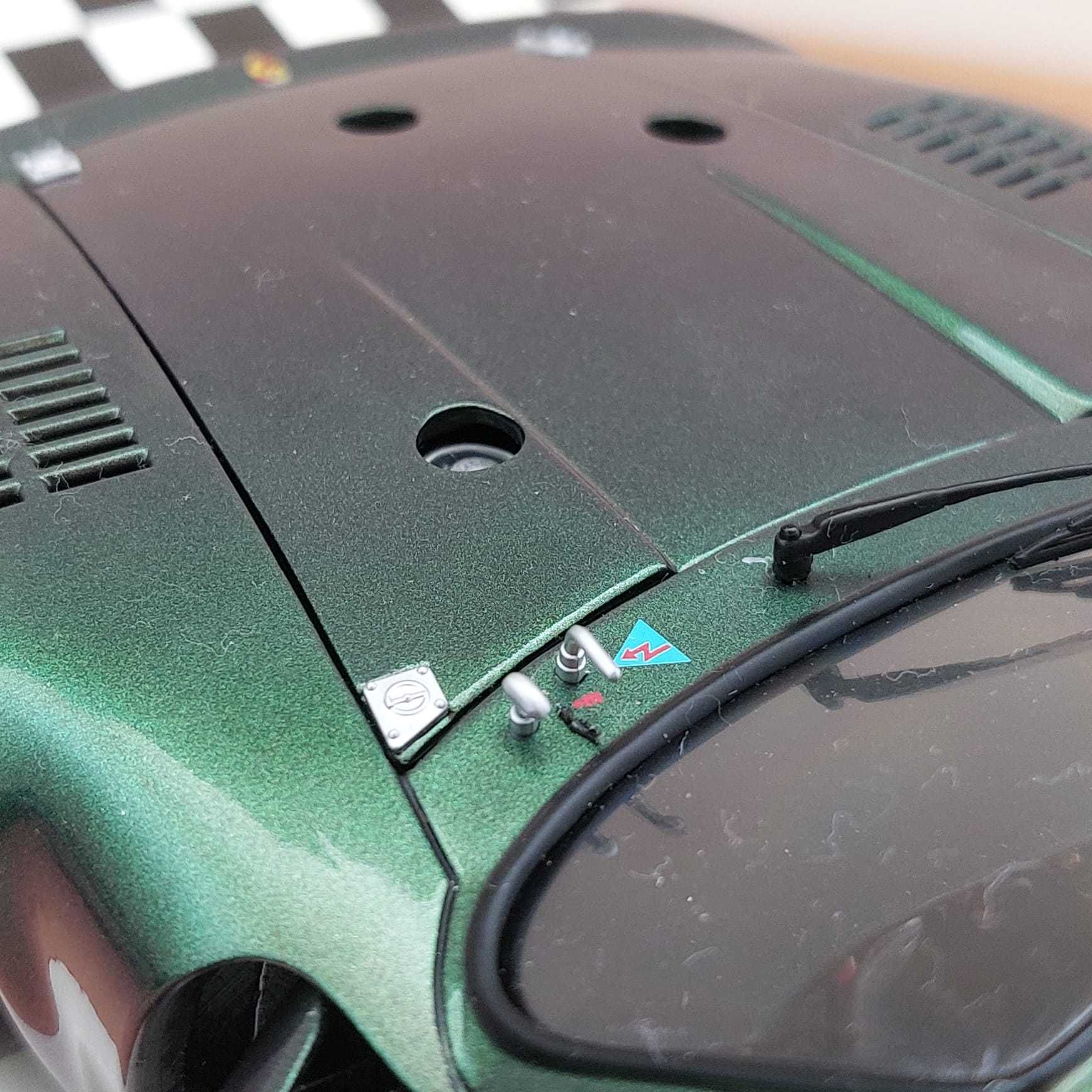 Miniatura Porsche 935 Turbo Standox Avus Galaxy Green 1976 EXOTO 1:18
