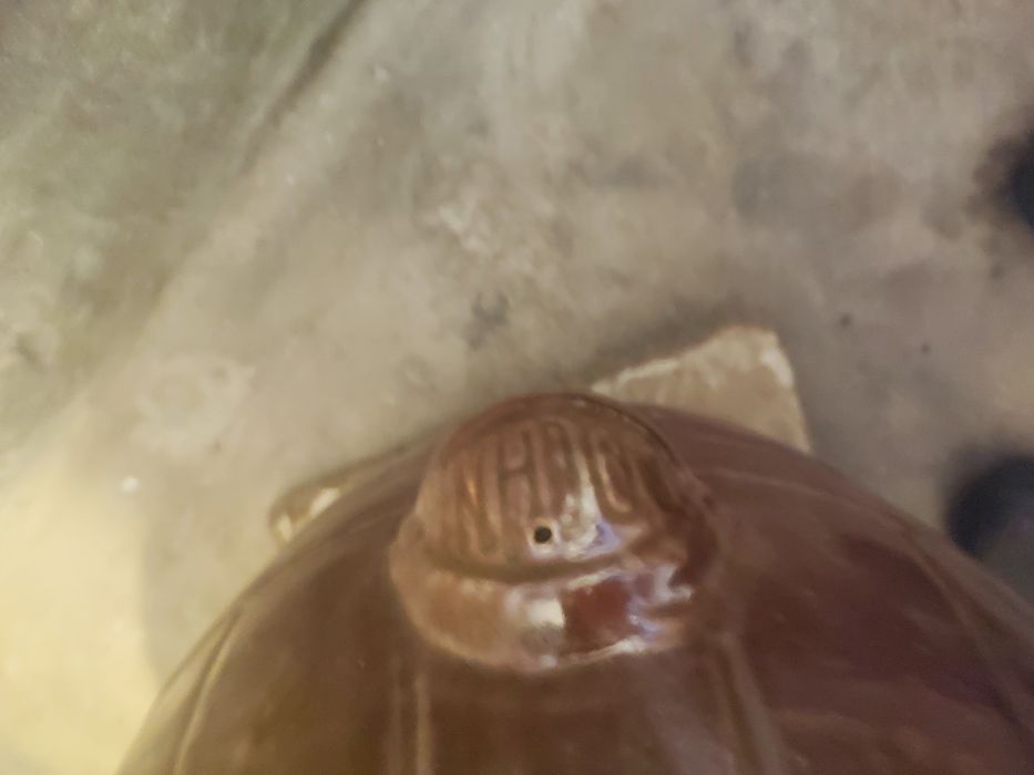 Naczynie kamionkowe, beczulka PRL do koszenia kapusty