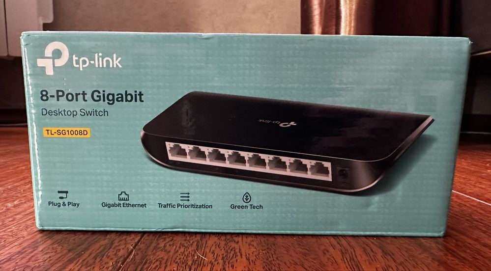 Комутатор TP-Link TL-SG1008D