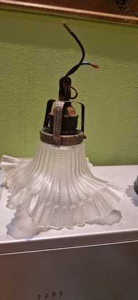 Lampa wisząca Vintage . Przedwojenna .