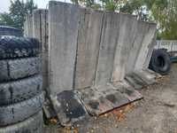 L Elki betonowe oporowe mur oporowy wys. 215 cm