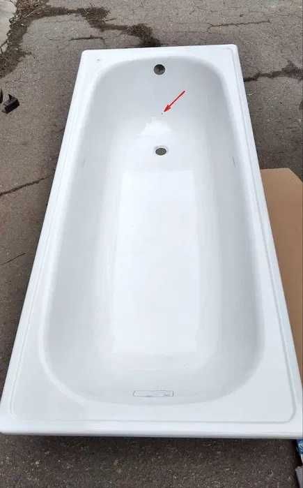 Новая стальная ванна KOLLER POOL (Австрия) 160 х 70 см. Реальная цена.