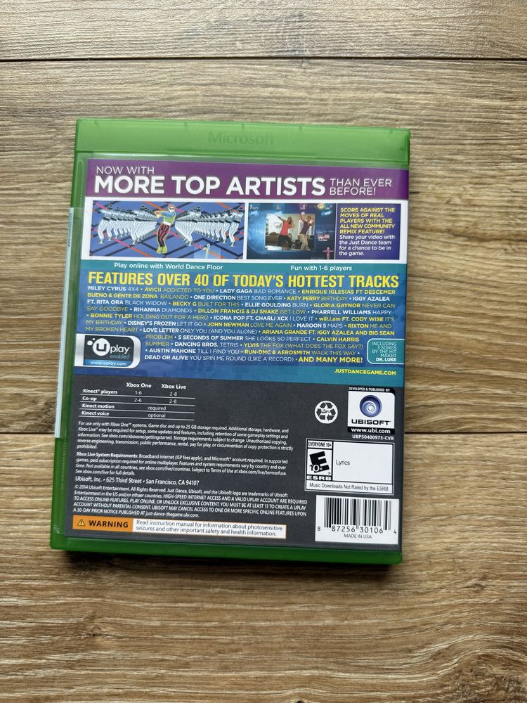 Gra Just Dance 2015 Kinect Xbox One S X