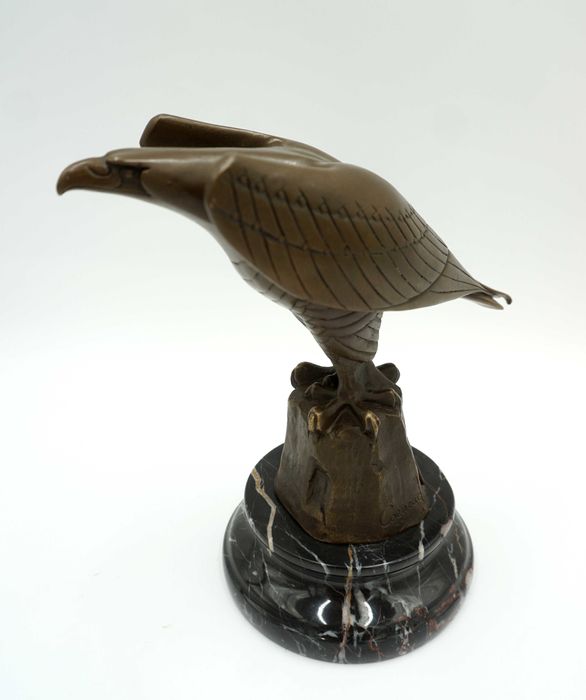FIGURA Z BRĄZU orzeł - art deco