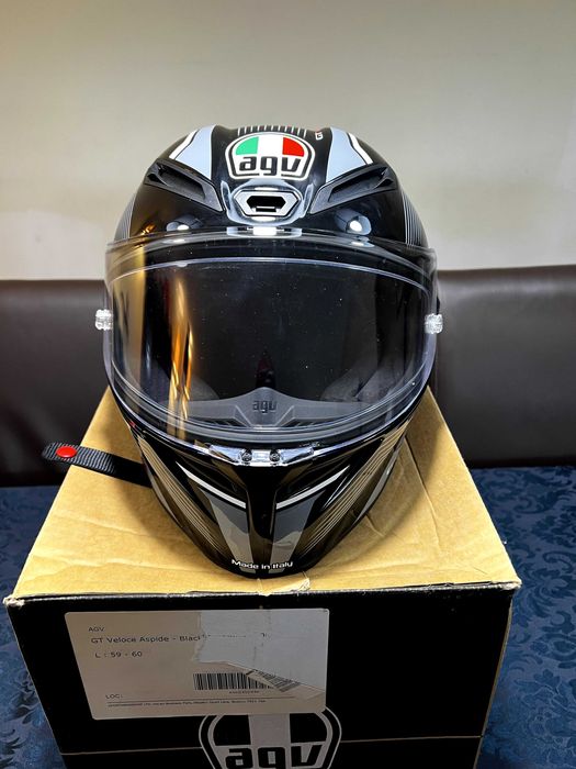 Capacete AGV GT Veloce - Semi-Novo - TAMANHO L - 59-60