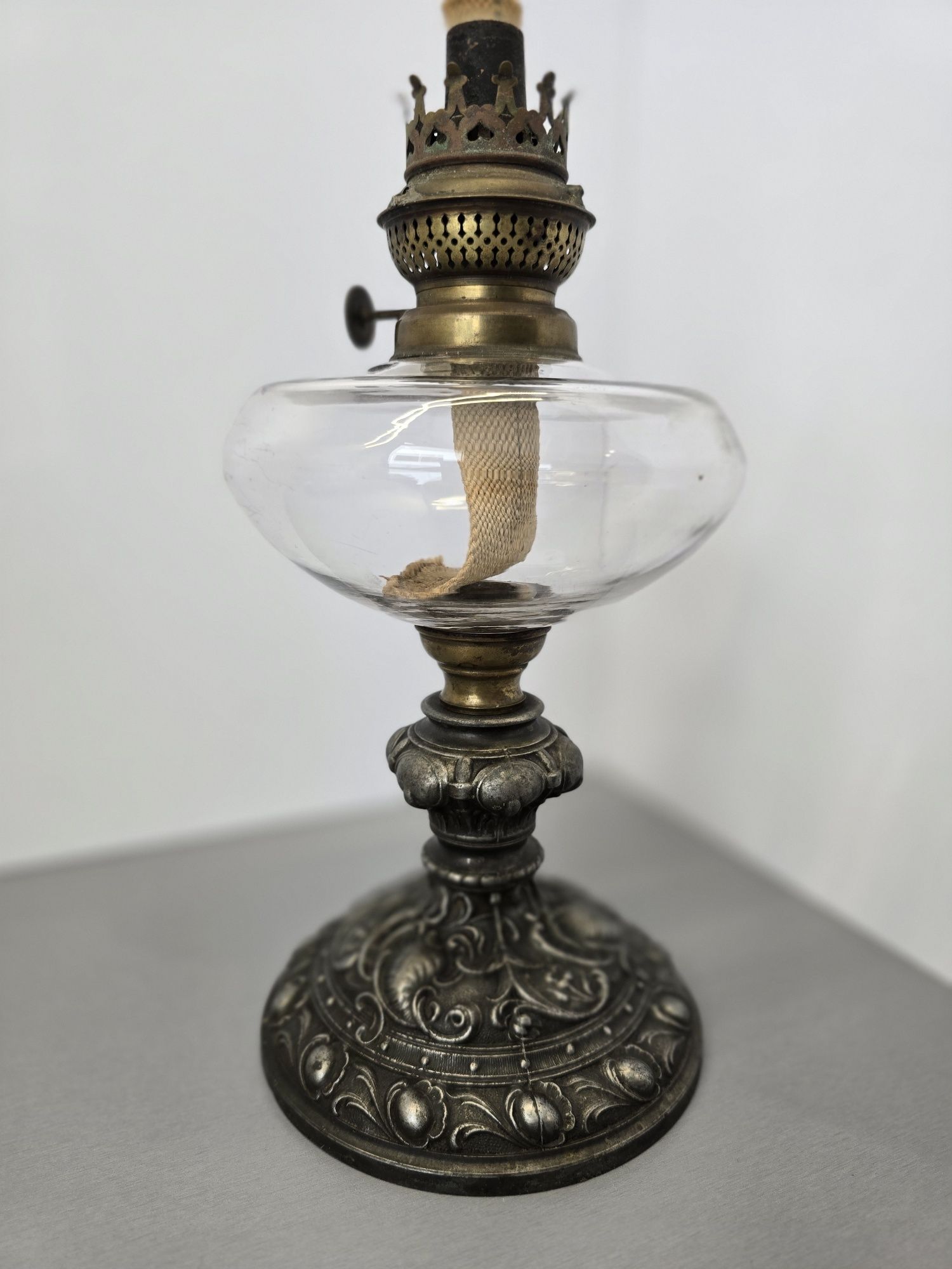 Lampa naftowa stara antyczna vintage