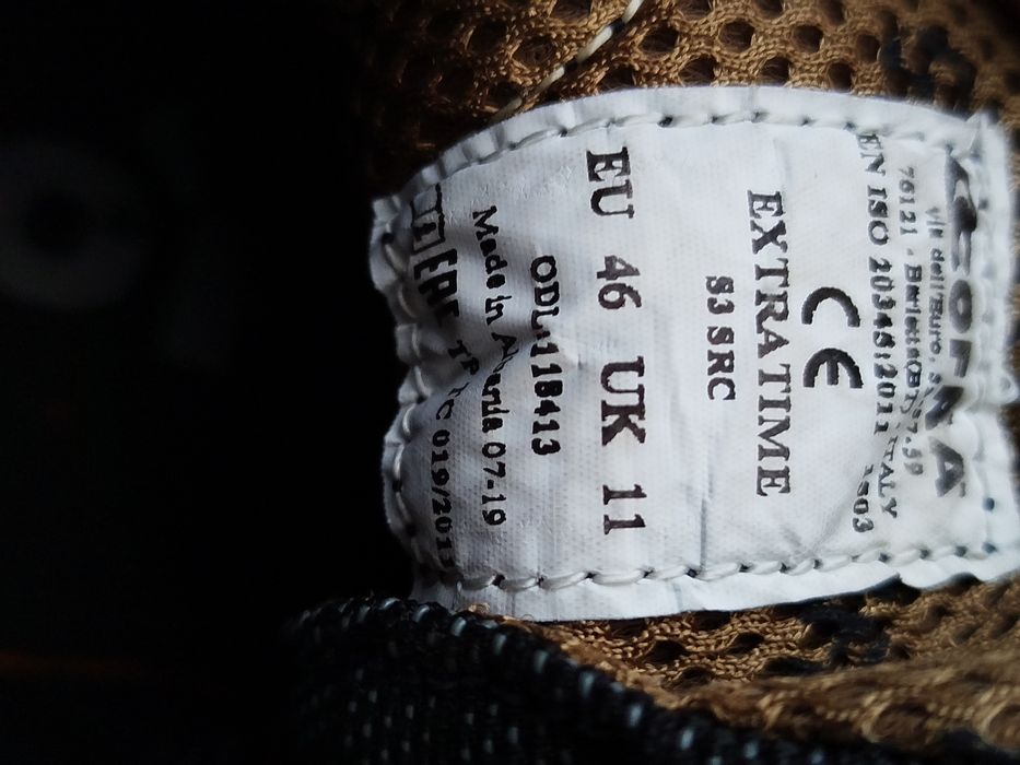 Cofra 45р. чоловічі робочі кросівки.