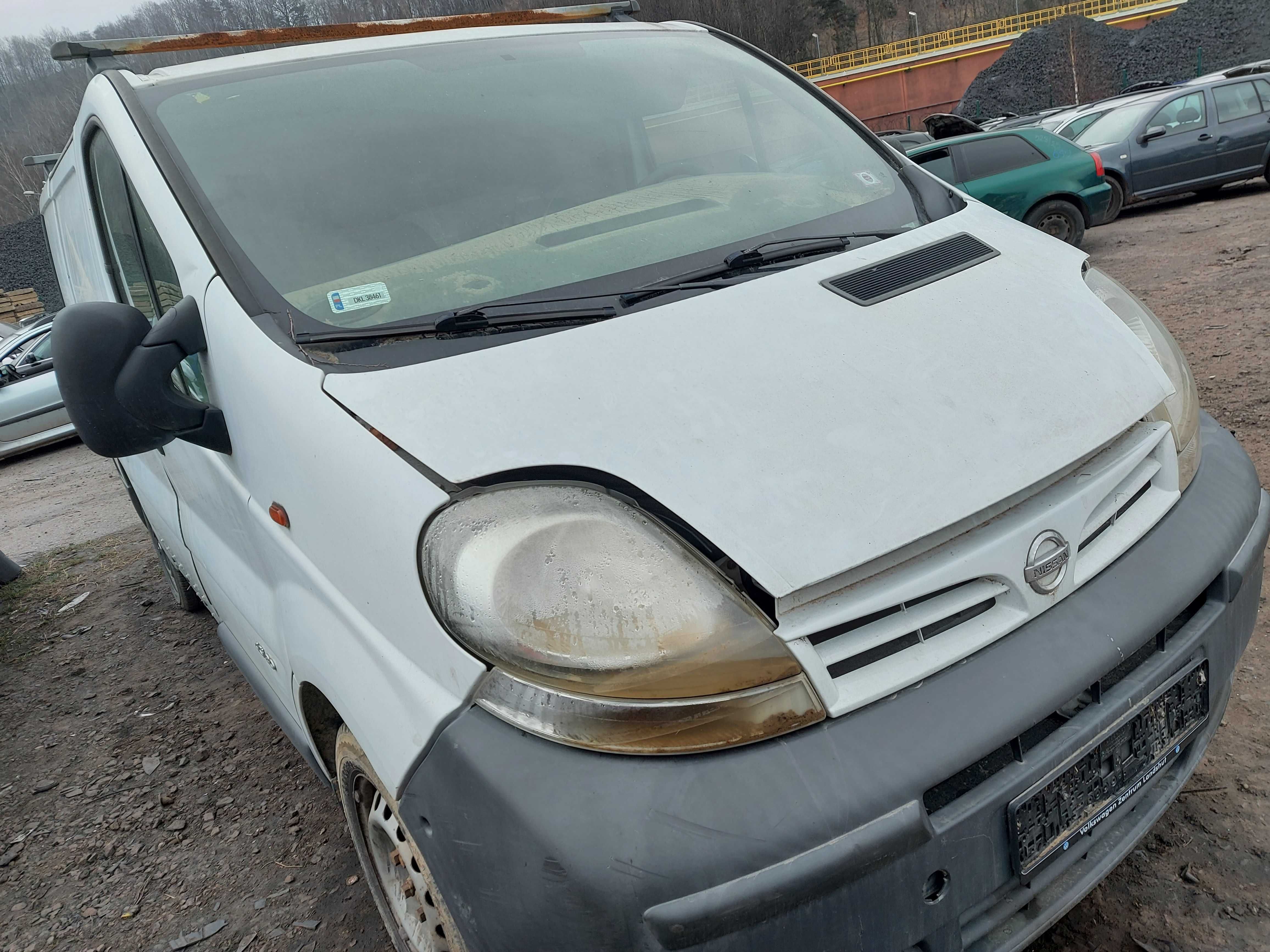 Nissan Primastar wszystkie części FV transport/dostawa
