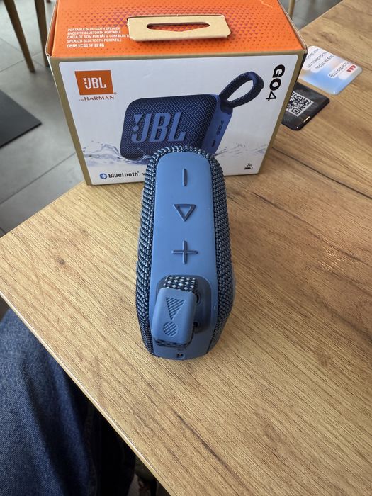 Портативна колонка JBL Go 4 (колір: чорний, синій, білий)