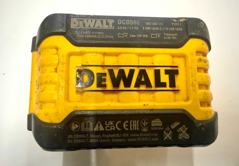 Akumulator/ Bateria DeWalt FLEXVOLT XR 6.0Ah 18/54V NowyLombard/Raków