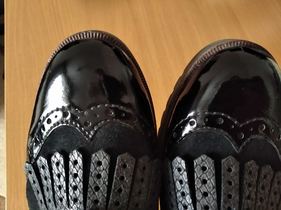 Remonte, Ремонте, чорні оксфорди, 38 розмір.