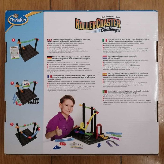 Rollercoaster Challenge - jogo de tabuleiro