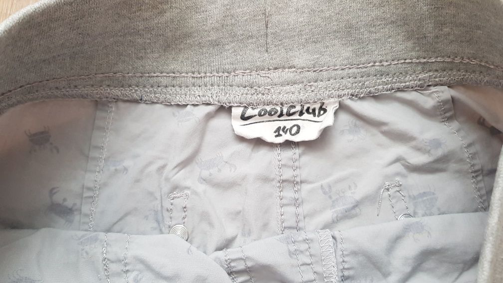 CoolClub spodnie bojówki 140 cm kraby chłopięce