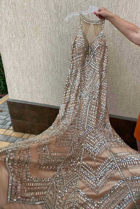 Нарядное вечернее выпускное платье Sherri Hill