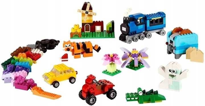 LEGO Kreatywne klocki duży zestaw pudełko dla dzieci pełne klocków!