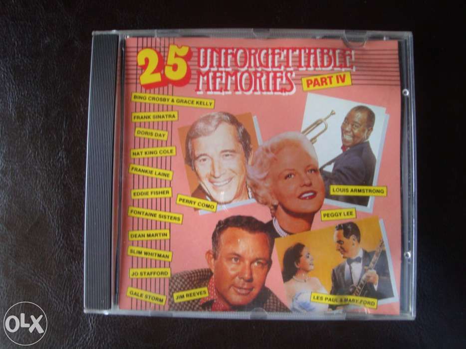 CD 25 Unforgettable Memories Part IV