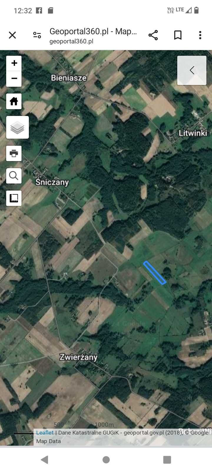 Sprzedam Łąkę 2.26 ha