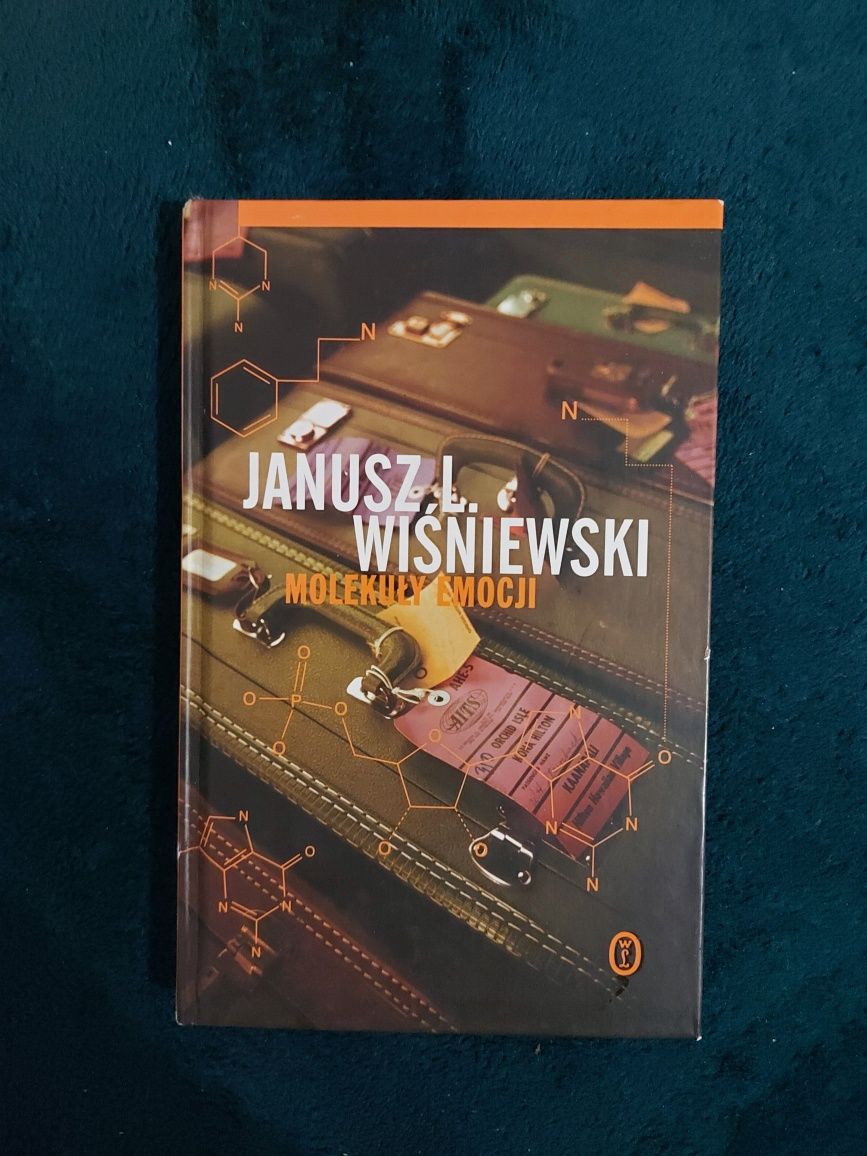 Książka Molekuły emocji Janusz, L. Wiśniewski twarda okladka