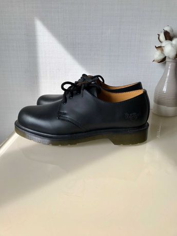 Dr. Martens Женские Туфли ботинки 39-40 Кожаные Черные ОРИГИНАЛ