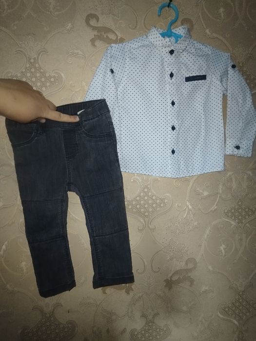 Рубашка И джинси на хлопчика